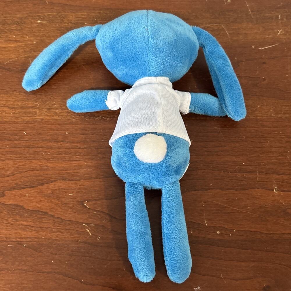 The Blue Bunny Bookstore Plush Stuffed Animal Mascot Peter H Reynolds Dedham MA - Picture 2 of 6